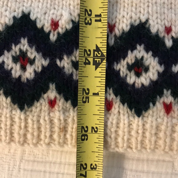 Vintage Lauren Ralph Lauren Dog Mountain Skiing Knit Wool Sweater Men’s S Unixex - Picture 15 of 16